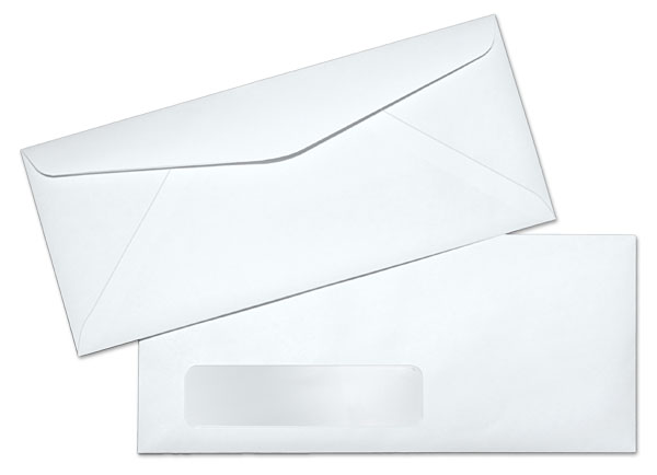 Number 10 Envelope With Window Template 66