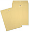 12 x 15 1/2 Clasp 32lb Manila Kraft Open End