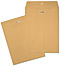 10 x 15 Clasp 28lb Brown Kraft Open End