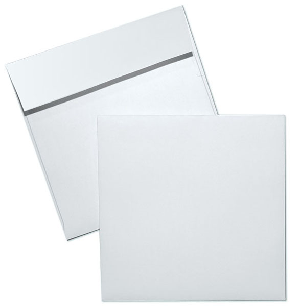 Double Lens Paper Envelope DLE-100 - Plain White, 100MM